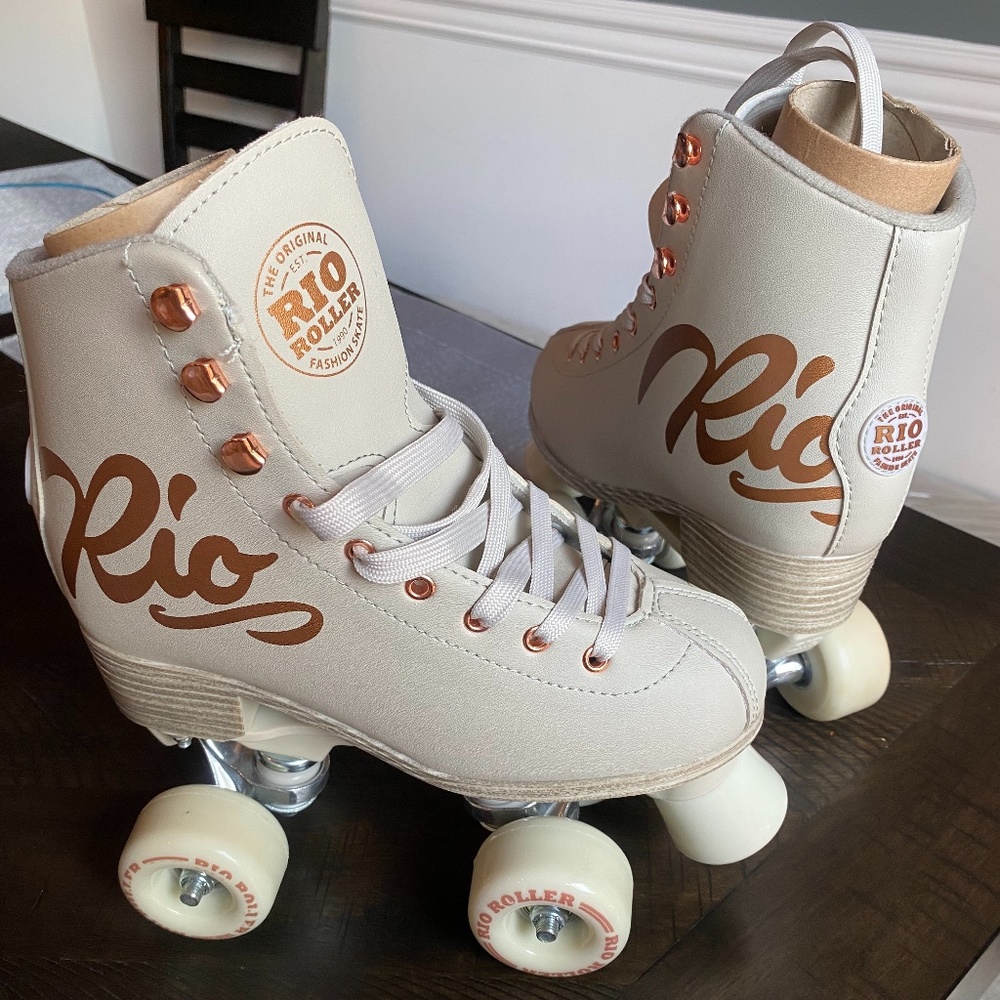 Rio Roller Rose Cream Skates